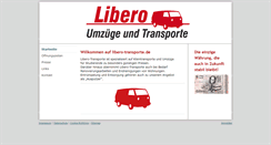 Desktop Screenshot of libero-transporte.de